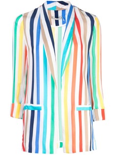 Alice+Olivia блейзер в полоску