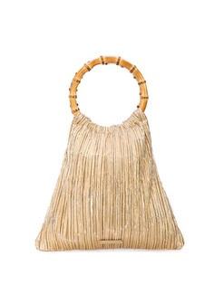 Loeffler Randall плетеный клатч