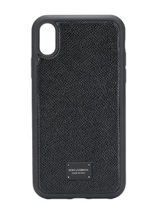 Dolce & Gabbana чехол для iPhone XR с металлическим логотипом