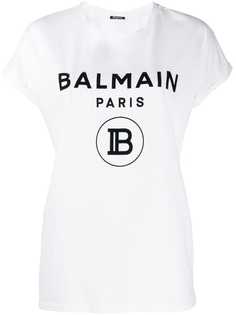 Balmain футболка с логотипом