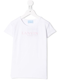 Lanvin Enfant футболка с логотипом