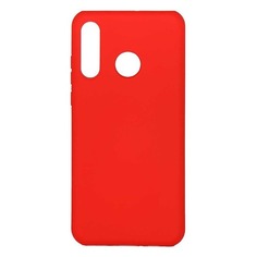 Чехол (клип-кейс) Borasco Hard Case, для Huawei P30 Lite, красный [36748] Noname