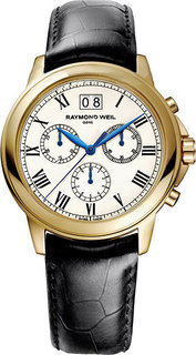 Швейцарские мужские часы в коллекции Tradition Мужские часы Raymond Weil 4476-PC-00800