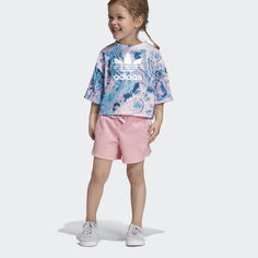 Комплект: футболка и шорты Marble adidas Originals