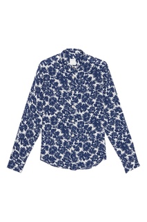 Рубашка с цветочным принтом Sandro