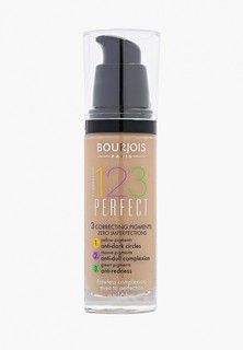 Тональное средство Bourjois 123 Perfect New Тон 55 темный бежевый