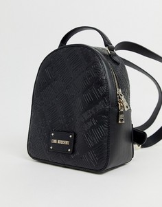 Черный рюкзак Love Moschino - Черный