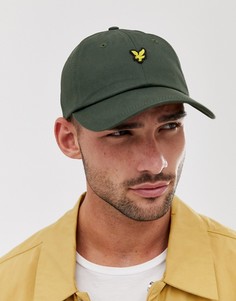 Зеленая бейсболка с логотипом Lyle & Scott - Темно-синий