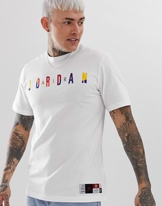 Белая футболка с логотипом Jordan AT8942-100 - Белый
