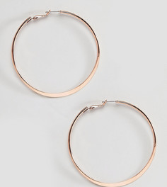 Серьги‑кольца цвета розового золота River Island - Медный