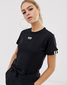 Черная футболка adidas Originals RYV - Черный