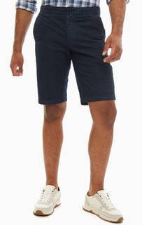 Шорты Хлопковые шорты в полоску с карманами Marc Opolo