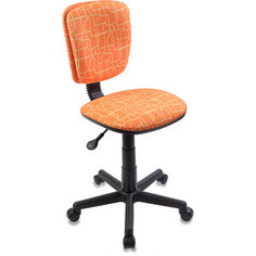 Кресло Бюрократ CH-204NX/giraffe оранжевый жираф