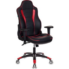 Кресло Бюрократ Viking-3/bl+red