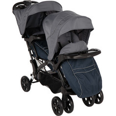 Коляска прогулочная для двойни GLORY 1102 Sit N Stand (СИНИЙ)