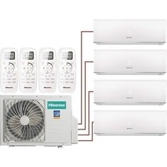Мульти сплит-система Hisense 4 х AMS-09UR4SVETG67 / AMW4-28U4SAC