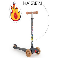 Самокат 3-х колесный Happy Baby TORNADO DARK GREEN