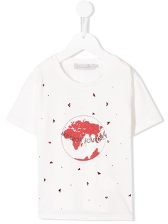Baby Dior футболка с графичным принтом