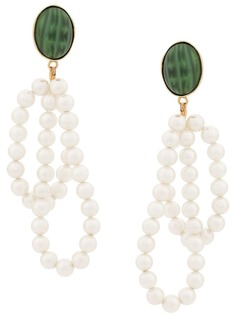 Magda Butrym серьги Windflower