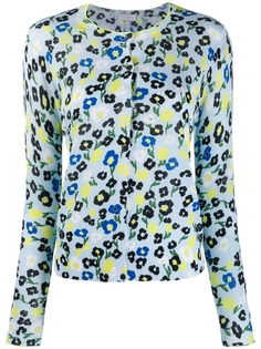 Escada Sport рубашка с цветочным принтом