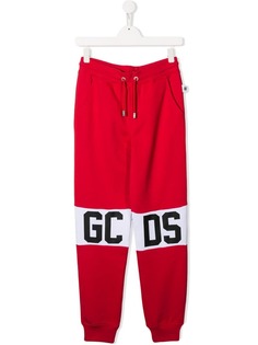 Gcds Kids спортивные брюки с логотипом