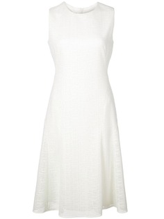 Akris Punto приталенное платье с расклешенным подолом