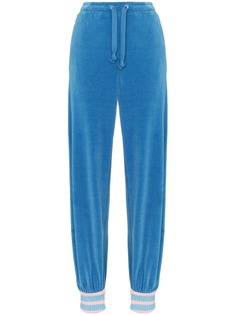 Gucci бархатные спортивные брюки