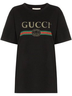 Gucci футболка с логотипом