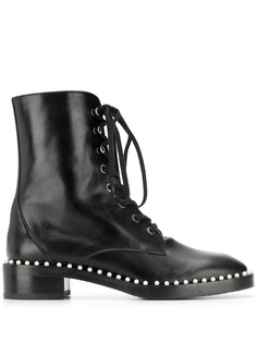 Stuart Weitzman ботинки по щиколотку на шнуровке