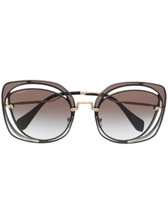 Miu Miu Eyewear солнцезащитные очки Scenique
