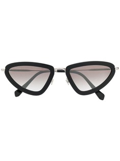 Miu Miu Eyewear солнцезащитные очки в оправе кошачий глаз