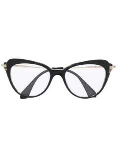 Miu Miu Eyewear очки в оправе кошачий глаз