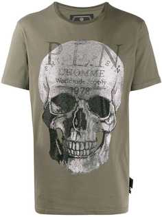 Philipp Plein футболка Platinum Skull