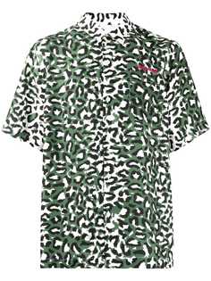 Maharishi рубашка с леопардовым принтом