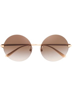 Dolce & Gabbana Eyewear солнцезащитные очки в круглой оправе
