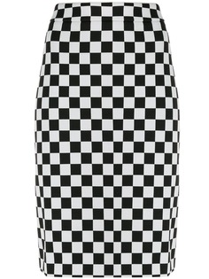 Boutique Moschino юбка-карандаш в клетку