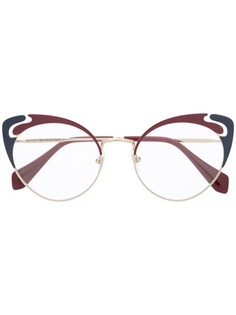 Miu Miu Eyewear очки в оправе кошачий глаз