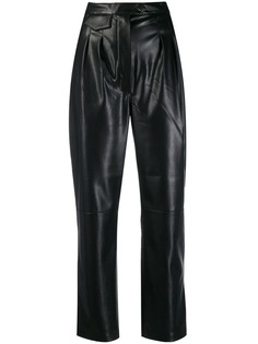 Nanushka брюки с завышенной талией