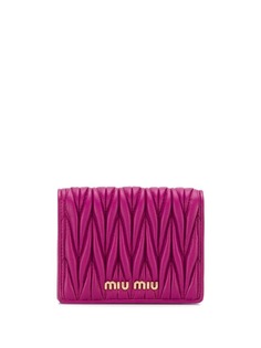 Miu Miu маленький стеганый кошелек