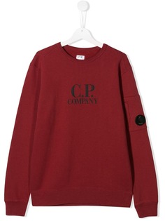 Cp Company Kids свитер с логотипом