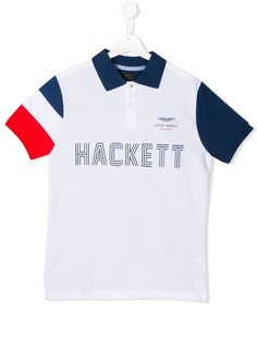 Hackett Kids рубашка-поло с принтом