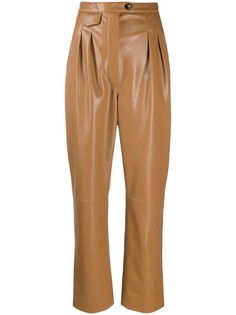 Nanushka брюки с завышенной талией