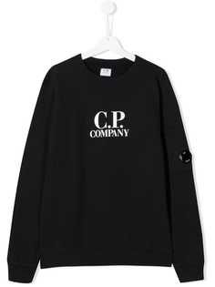 Cp Company Kids свитер с логотипом