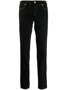 Versace Jeans Couture джинсы с контрастной строчкой