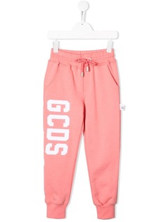 Gcds Kids спортивные брюки с контрастным логотипом