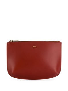 A.P.C. клатч на молнии
