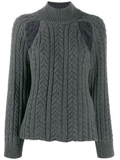 MRZ джемпер с вырезными деталями