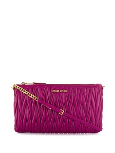 Miu Miu стеганая сумка на плечо