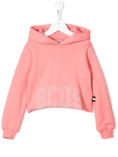 Gcds Kids худи с необработанным краем