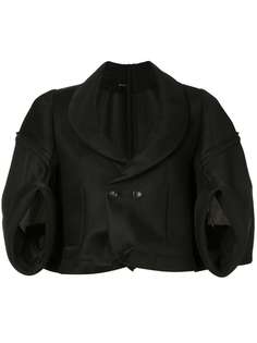 COMME DES GARÇONS PRE-OWNED укороченный жакет Scuba